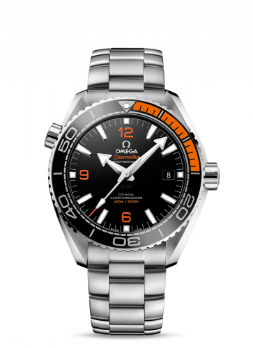 Omega Seamaster Planet Ocean 600M Co-Axial 43.5 Master Chronometer Stainless Steel / Orange / Bracelet 215.30.44.21.01.002