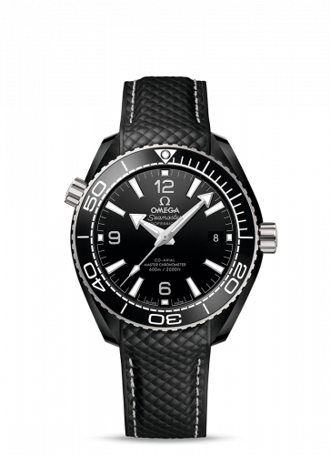 Omega Seamaster Planet Ocean 600M Co-Axial 39.5 Master Chronometer Deep Black / Black / Strap 215.92.40.20.01.001