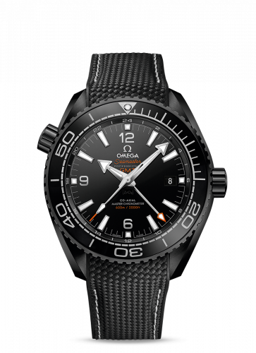 Omega Seamaster Planet Ocean 600M Co-Axial 45.5 Master Chronometer GMT Deep Black 215.92.46.22.01.001