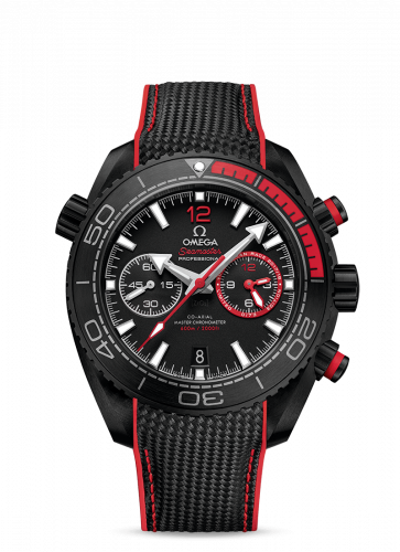 Omega Seamaster Planet Ocean 600M Co-Axial 45.5 Master Chronometer Chronograph Deep Black Red / Volvo Ocean Race 215.92.46.51.01.002