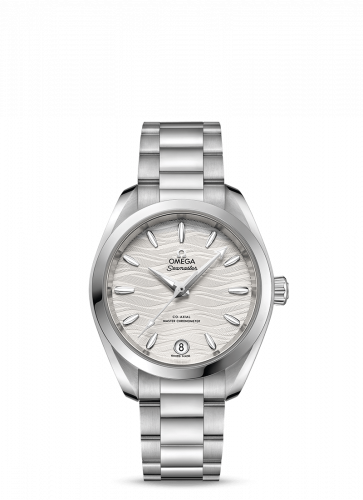 Omega Seamaster Aqua Terra 150M Master Chronometer 34 Stainless Steel / Silver-Waves / Bracelet 220.10.34.20.02.002