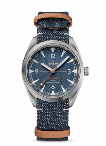 Omega Railmaster Omega Co-Axial Master Chronometer 40 Stainless Steel / Blue / NATO 220.12.40.20.03.001