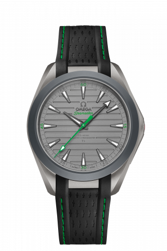 Omega Seamaster Aqua Terra 150M Master Chronometer 41 Ultra Light Titanium / Grey - Orange / Rubber 220.92.41.21.06.003