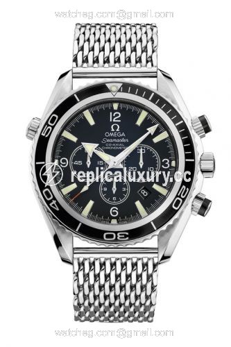 Omega Seamaster Planet Ocean 600M Co-Axial 45.5 Chronograph Stainless Steel / Black / Shark 2210.52.00