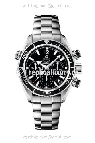 Omega Seamaster Planet Ocean 600M Co-Axial 37.5 Chronograph Stainless Steel / Black / Bracelet 222.30.38.50.01.001