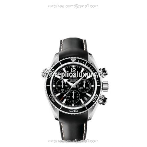 Omega Seamaster Planet Ocean 600M Co-Axial 37.5 Chronograph Stainless Steel / Black / Rubber 222.32.38.50.01.001