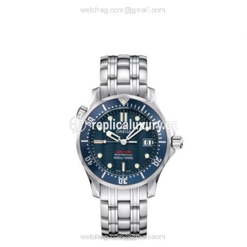 Omega Seamaster Diver 300M Quartz 36.25 Stainless Steel / Blue / Bracelet 2223.80.00