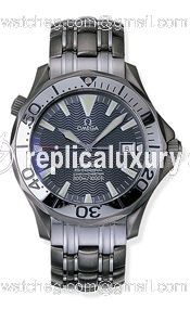 Omega Seamaster Diver 300M Automatic 41 Titanium / Grey / Bracelet / 150th Anniversary 2232.30.00