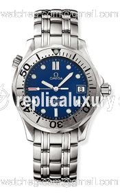 Omega Seamaster Diver 300M Automatic 36.25 Stainless Steel / Blue / Bracelet / Japan 2250.80.00