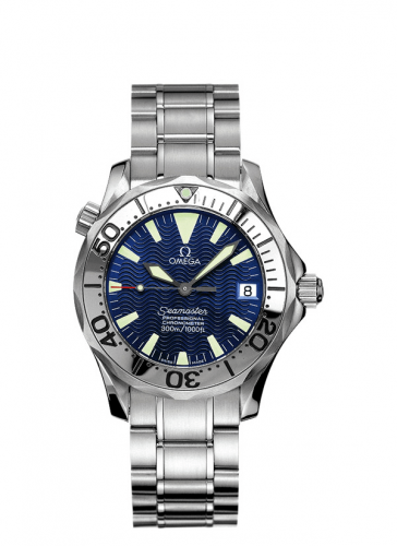 Omega Seamaster Diver 300M Automatic 36.25 Stainless Steel / Electric Blue / Bracelet 2253.80.00