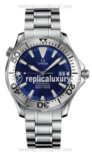 Omega Seamaster Diver 300M Automatic 41 Stainless Steel / Electric Blue / Bracelet / Ian Thorpe 2256.80.00