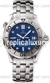Omega Seamaster Diver 300M Quartz 41 Stainless Steel / Blue / Bracelet / Japan 2261.80.00