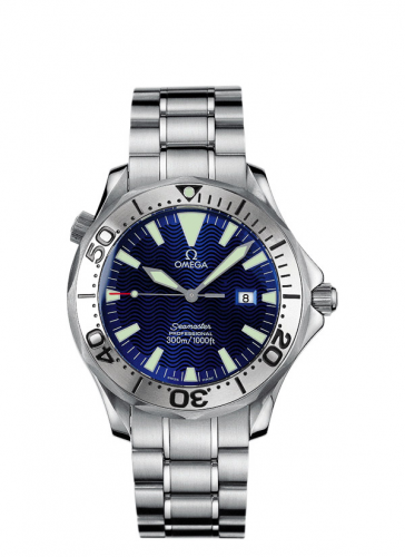 Omega Seamaster Diver 300M Quartz 41 Stainless Steel / Electric Blue / Bracelet 2265.80.00