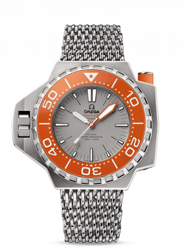 Omega Seamaster PloProf Co-Axial Master Chronometer Grey / Orange 227.90.55.21.99.002