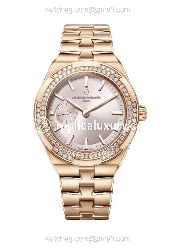 Vacheron Constantin Overseas Small Pink Gold / Beige / Bracelet 2305V/100R-B077