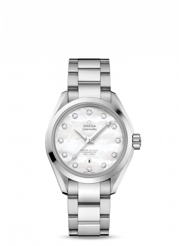 Omega Seamaster Aqua Terra 150M Master Co-Axial 34 Stainless Steel / MOP / Bracelet 231.10.34.20.55.002