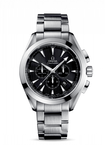 Omega Seamaster Aqua Terra 150M Co-Axial 44 Chronograph Stainless Steel / Black / Bracelet 231.10.44.50.01.001