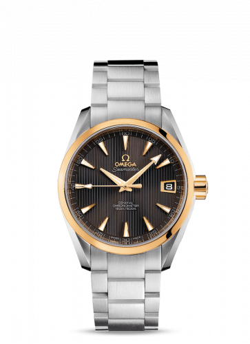 Omega Seamaster Aqua Terra 150M Co-Axial 38.5 Stainless Steel / Yellow Gold / Grey / Bracelet 231.20.39.21.06.004