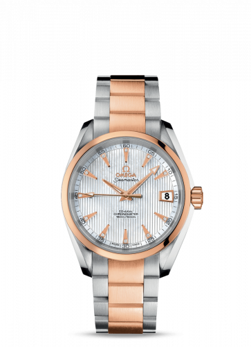 Omega Seamaster Aqua Terra 150M Co-Axial 38.5 Stainless Steel / Red Gold / MOP / Bracelet 231.20.39.21.55.001