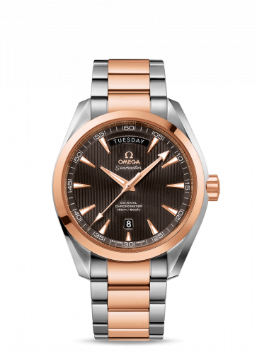 Omega Seamaster Aqua Terra 150m Co-Axial 41.5 Day-Date Stainless Steel / Red Gold / Grey / Bracelet 231.20.42.22.06.001