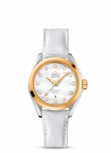 Omega Seamaster Aqua Terra 150M Master Co-Axial 34 Stainless Steel / Yellow Gold / MOP 231.23.34.20.55.002