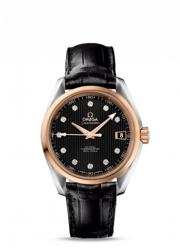 Omega Seamaster Aqua Terra 150M Co-Axial 38.5 Stainless Steel / Red Gold / Black 231.23.39.21.51.001