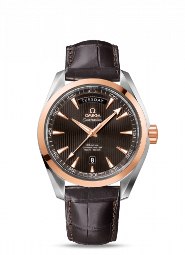 Omega Seamaster Aqua Terra 150m Co-Axial 41.5 Day-Date Stainless Steel / Red Gold / Grey 231.23.42.22.06.001