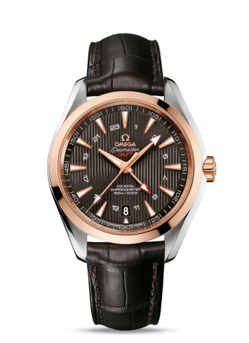 Omega Seamaster Aqua Terra 150M Co-Axial 43 GMT Stainless Steel / Red Gold / Grey / Glauser 231.23.43.22.06.003