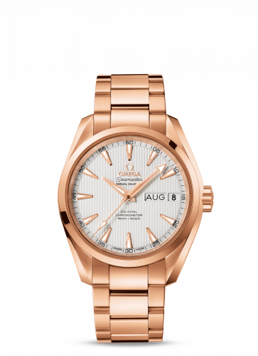 Omega Seamaster Aqua Terra 150M Co-Axial 38.5 Annual Calendar Red Gold / Silver / Bracelet 231.50.39.22.02.001