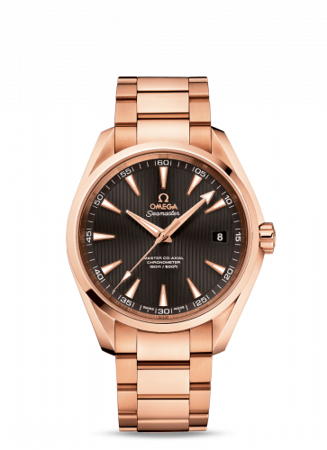 Omega Seamaster Aqua Terra 150m Master Co-Axial 41.5 Red Gold / Grey / Bracelet 231.50.42.21.06.002
