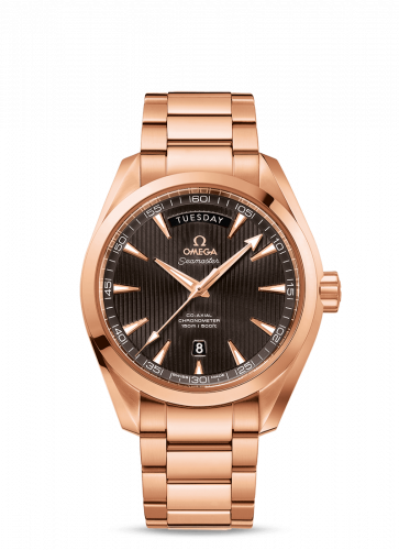 Omega Seamaster Aqua Terra 150m Co-Axial 41.5 Day-Date 41.5mm Red Gold / Grey / Bracelet 231.50.42.22.06.001