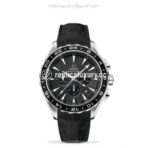 Omega Seamaster Aqua Terra 150M Co-Axial 44 GMT Chronograph Stainless Steel / Grey 231.13.44.52.06.001
