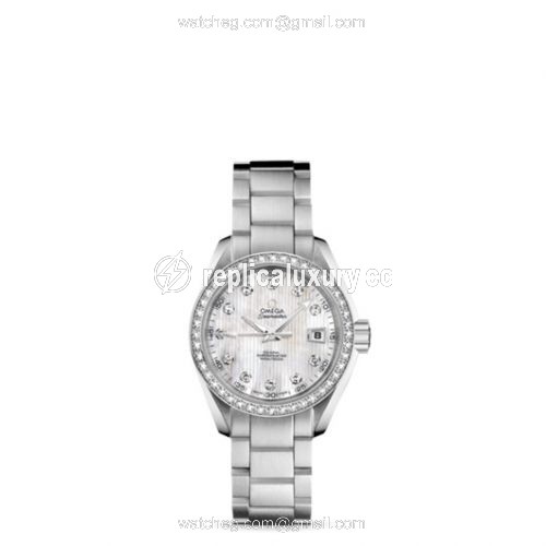 Omega Seamaster Aqua Terra 150M Co-Axial 30 Stainless Steel / Diamond / MOP / Bracelet 231.15.30.20.55.001