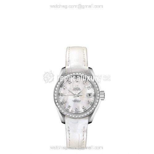Omega Seamaster Aqua Terra 150M Co-Axial 30 Stainless Steel / Diamond / MOP 231.18.30.20.55.001