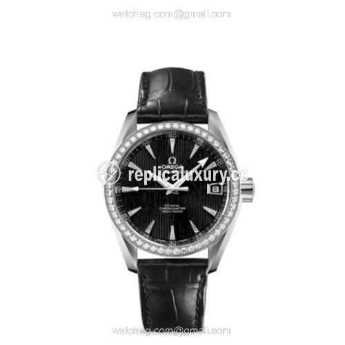 Omega Seamaster Aqua Terra 150M Co-Axial 38.5 Stainless Steel / Diamond / Black 231.18.39.21.51.001