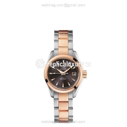 Omega Seamaster Aqua Terra 150M Co-Axial 30 Stainless Steel / Red Gold / Grey / Bracelet 231.20.30.20.06.001