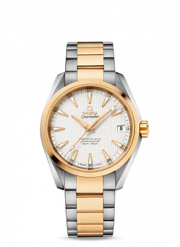 Omega Seamaster Aqua Terra 150m Master Co-Axial 38.5 Stainless Steel / Yellow Gold / Silver / Bracelet 231.20.39.21.02.002