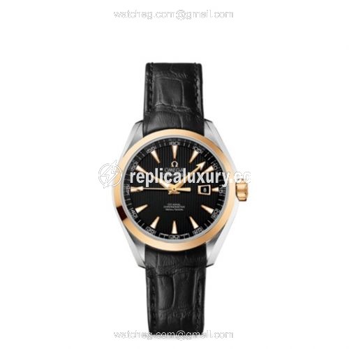 Omega Seamaster Aqua Terra 150M Co-Axial 34 Stainless Steel / Yellow Gold / Black 231.23.34.20.01.001