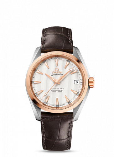 Omega Seamaster Aqua Terra 150M Master Co-Axial 38.5 Stainless Steel / Red Gold / Silver 231.23.39.21.02.001