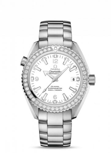 Omega Seamaster Planet Ocean 600M Co-Axial 42 Stainless Steel / Diamond / White / Bracelet 232.15.42.21.04.001