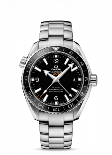 Omega Seamaster Planet Ocean 600M Co-Axial 43.5 GMT Stainless Steel / Black / Bracelet 232.30.44.22.01.001