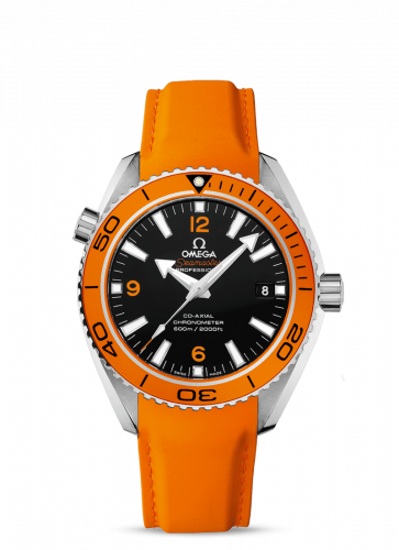 Omega Seamaster Planet Ocean 600M Co-Axial 42 Stainless Steel / Orange / Orange Rubber 232.32.42.21.01.001
