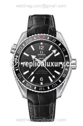 Omega Seamaster Planet Ocean 600M Co-Axial 43.5 GMT Platinum / Diamond / Dubai 232.98.44.22.01.004