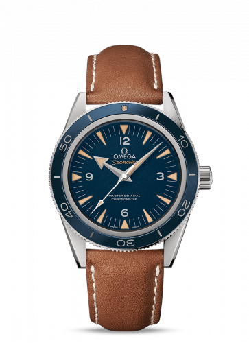 Omega Seamaster 300 Master Co-Axial Titanium / Blue / Strap 233.92.41.21.03.001