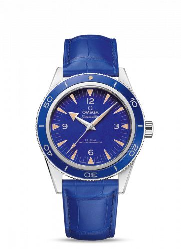 Omega Seamaster 300 Co-Axial Master Chronometer Platinum / Lapis Lazuli 234.93.41.21.99.002