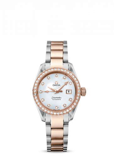 Omega Seamaster Aqua Terra 150M Automatic 29.2 Stainless Steel / Red Gold / Diamond / MOP / Bracelet 2365.75.00