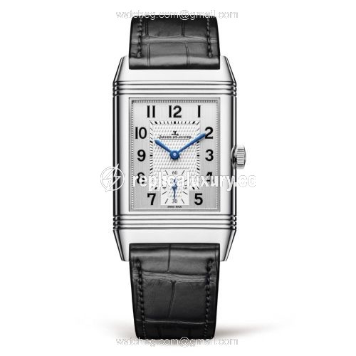 Jaeger-LeCoultre Reverso Classic Medium Duoface Small Seconds Stainless Steel / Silver 2458420