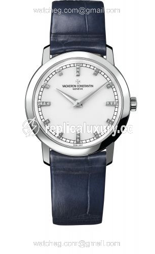 Vacheron Constantin Traditionnelle Quartz White Gold / Silver 25155/000G-9584
