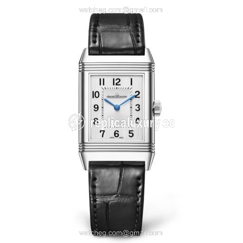 Jaeger-LeCoultre Reverso Classic Medium Thin Stainless Steel / Silver / Alligator 2548440