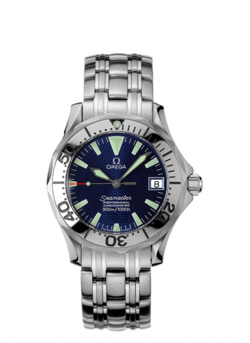 Omega Seamaster Diver 300M Automatic 36.25 Stainless Steel / Electric Blue / Bracelet 2554.80.00